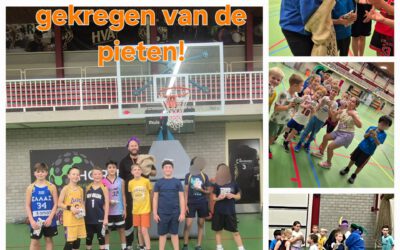 U08 t/m X12 hebben wat lekkers gekregen van de pieten!