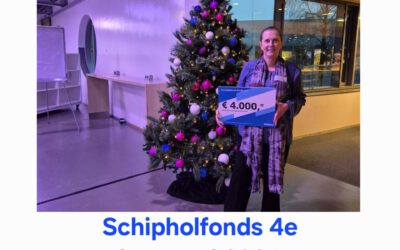 Donatie ontvangen van het schipholfonds