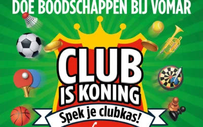 “Club is Koning” actie van Vomar