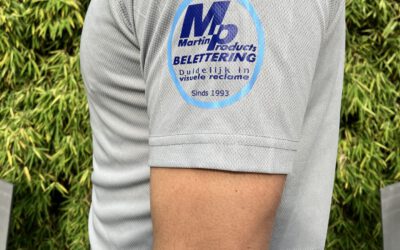 Nieuwe scheidsrechters shirts dankzij eenmalige donatie!